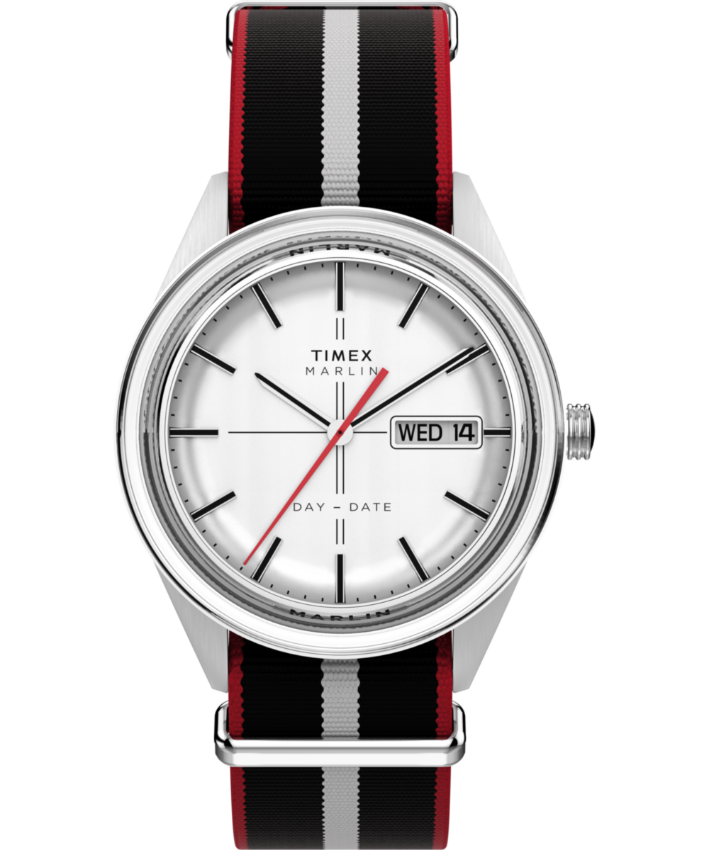 Timex Marlin Jet Quartz 38mm Fabric Strap Watch