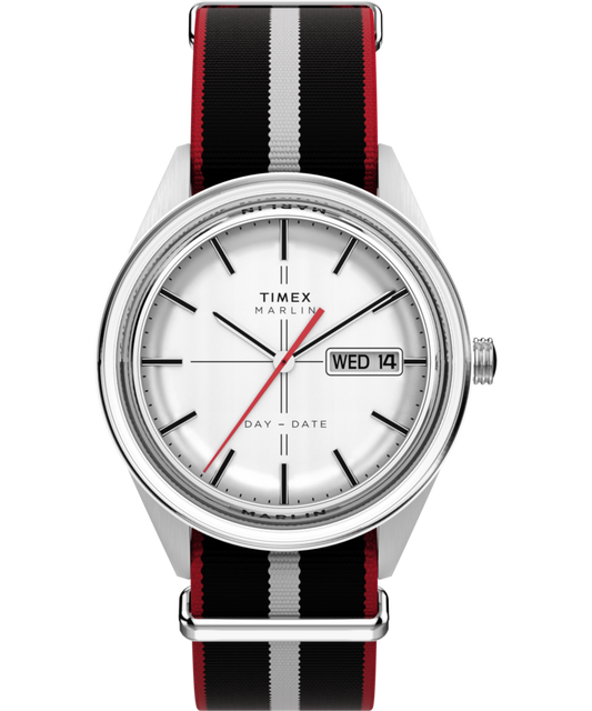 Timex Marlin Jet Quartz 38mm Fabric Strap Watch