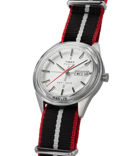 Timex Marlin Jet Quartz 38mm Fabric Strap Watch