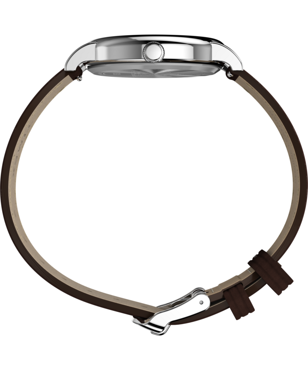 Timex Peanuts x Timex Weekender Baseball 38mm Leather Strap Watch
