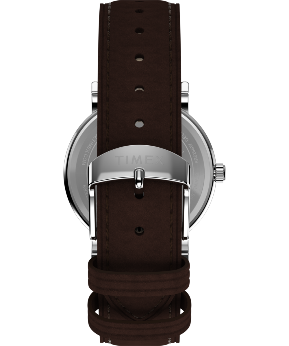 Timex Peanuts x Timex Weekender Baseball 38mm Leather Strap Watch