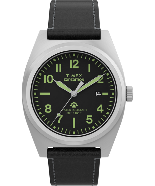 Timex Expedition Capstone 39mm Eco-Friendly Leather Strap Watch