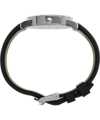 Timex Easy Reader 35mm Leather Strap Watch