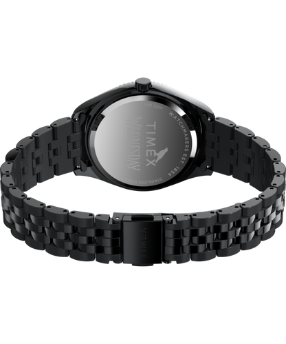Timex Timex x Wednesday Timex Legacy 36mm Stainless Steel Bracelet Watch