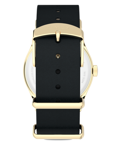 Timex Timex Weekender New England 34mm Leather Strap Watch