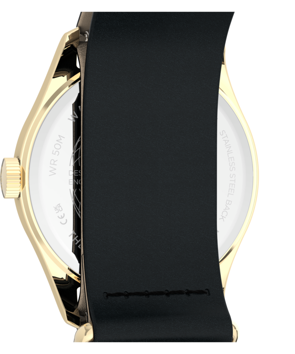 Timex Timex Weekender New England 34mm Leather Strap Watch