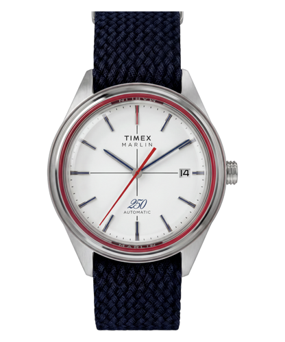 Timex Marlin Jet Automatic America 250 38mm Fabric Strap Watch