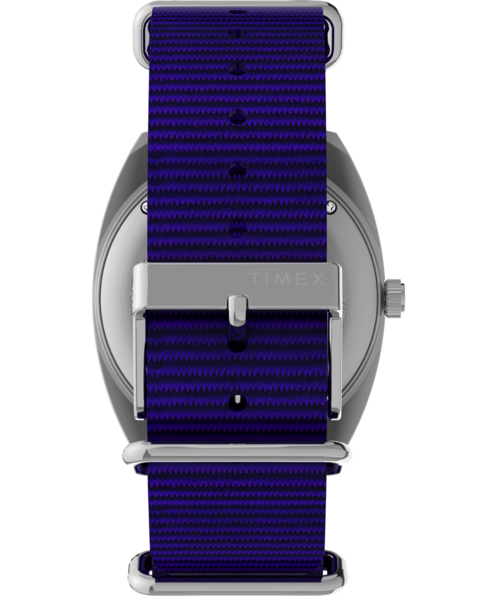 Timex Worn & Wound x Timex Whirlpool 37mm Fabric Strap Watch