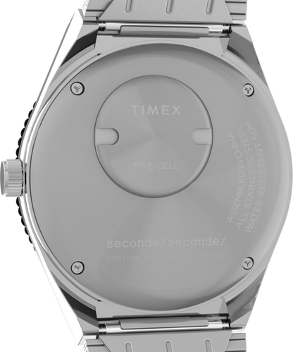Timex Timex x seconde/seconde/ 38mm Stainless Steel Bracelet Watch