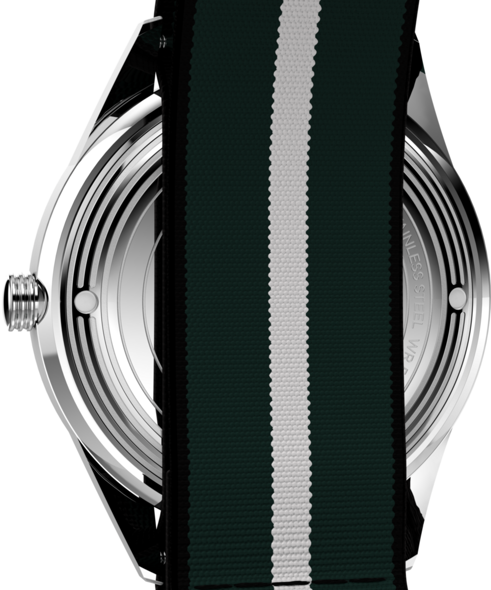 Timex Marlin Jet Quartz 38mm Fabric Strap Watch