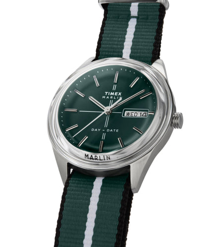 Timex Marlin Jet Quartz 38mm Fabric Strap Watch
