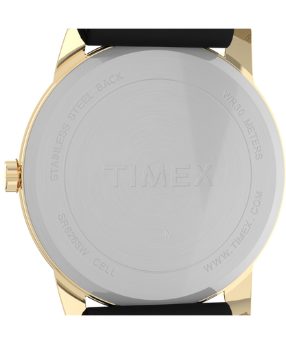 Timex Easy Reader 35mm Leather Strap Watch
