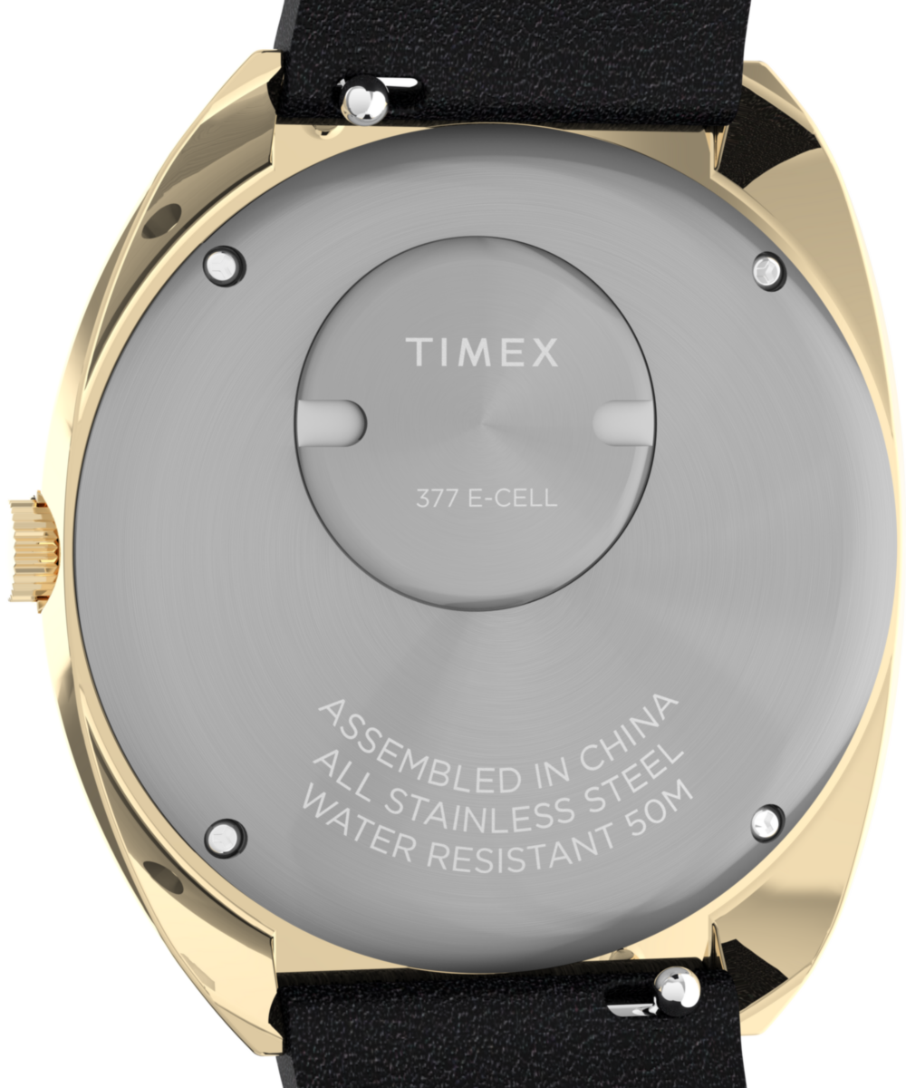 Timex Q Timex 1972 Reissue 39mm Leather Strap Watch