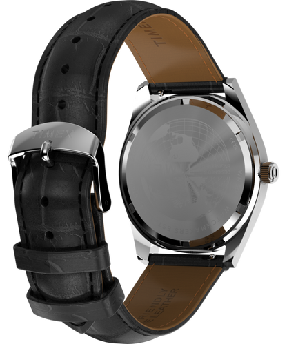 Timex Q Timex Red Vega 1978 Reissue 38mm Leather Strap Watch