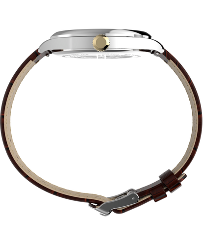 Timex Waterbury Classic Sub-Second 39mm Leather Strap Watch
