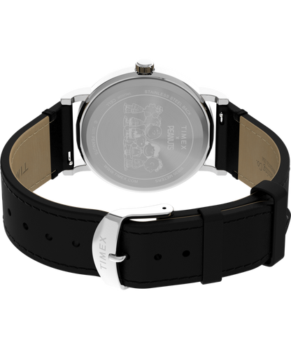 Timex Peanuts x Timex Weekender Snoopy Dancing 38mm Leather Strap Watch