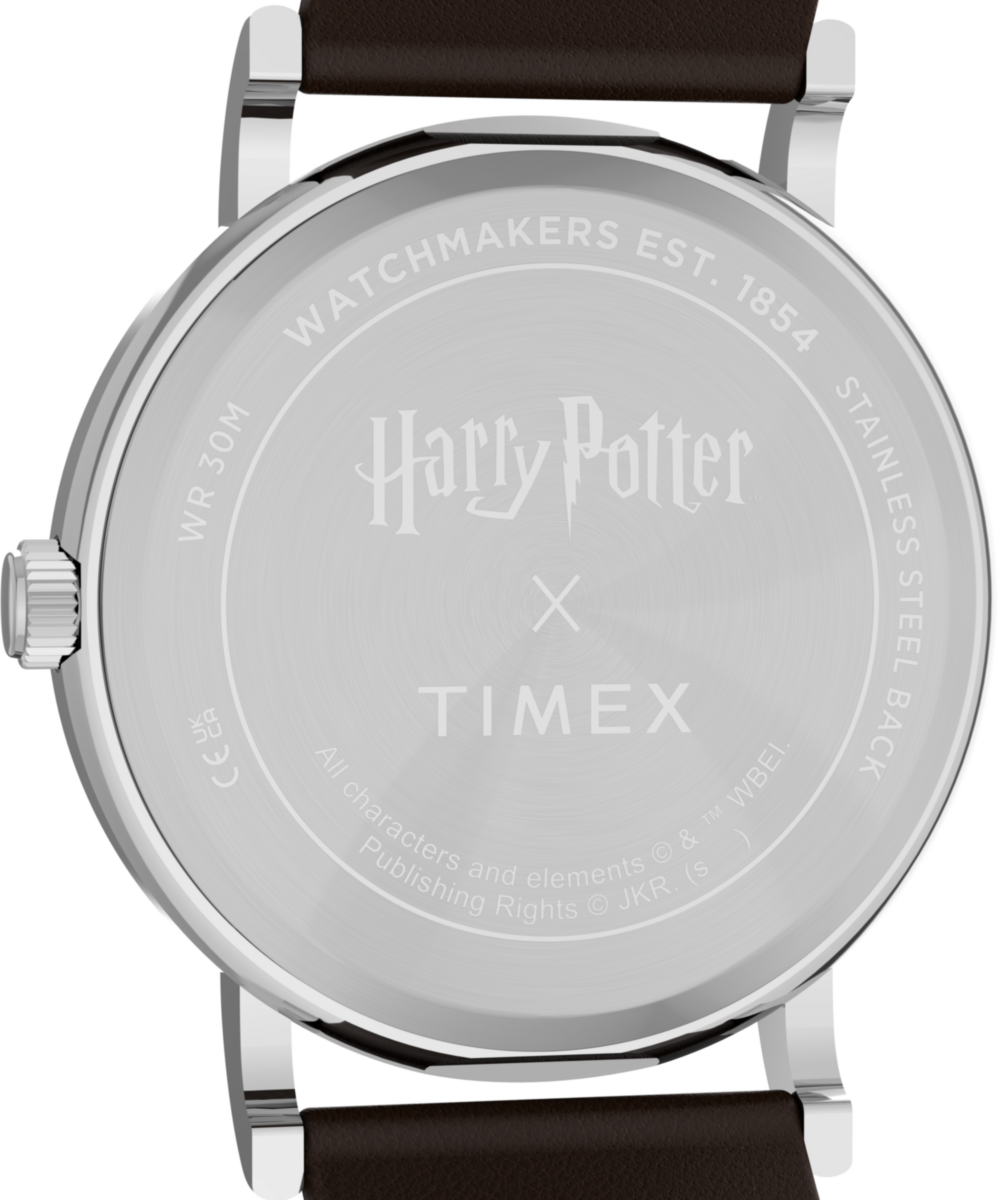 Timex Harry Potter x Timex Weekender Slytherin House 38mm Leather Strap Watc
