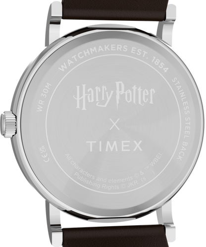 Timex Harry Potter x Timex Weekender Slytherin House 38mm Leather Strap Watc