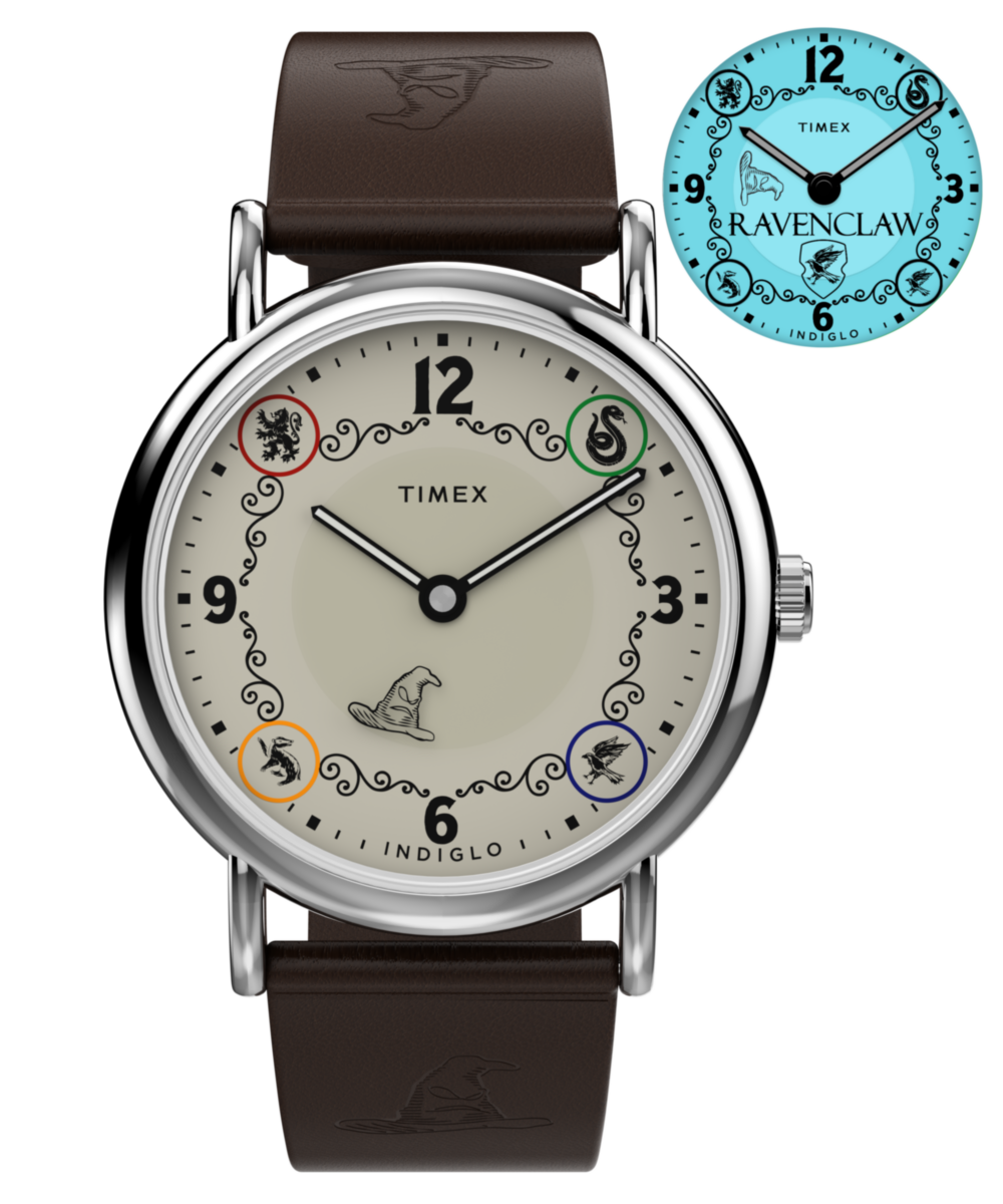 Timex Harry Potter x Timex Weekender Ravenclaw House 38mm Leather Strap Watc