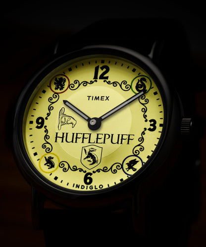 Timex Harry Potter x Timex Weekender Hufflepuff House 38mm Leather Strap Wat