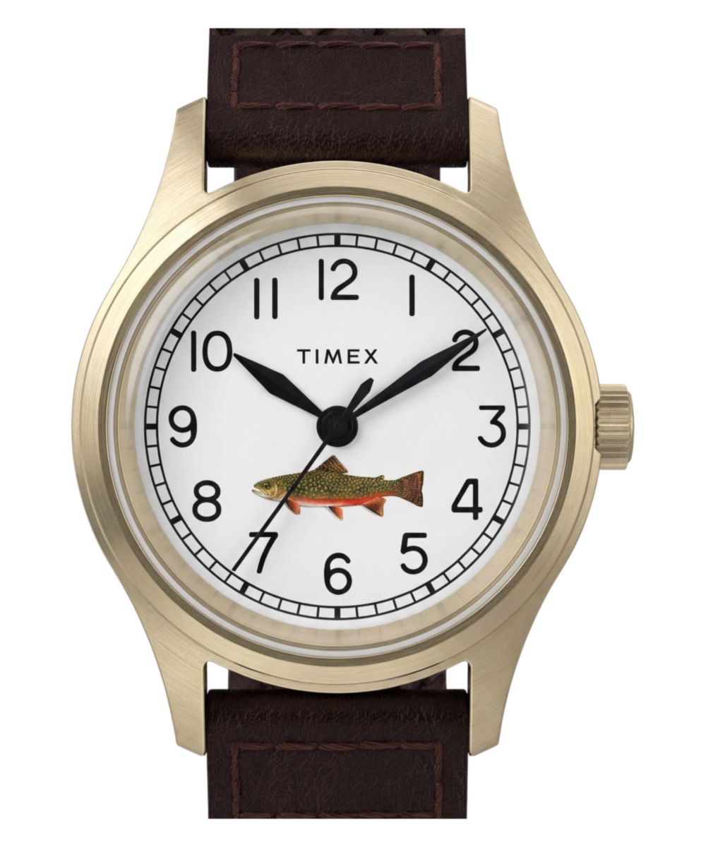 Timex Timex MK1 for J.Crew 36mm Leather Strap Watch