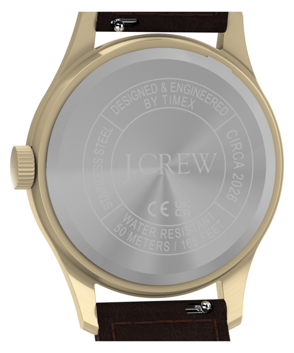 Timex Timex MK1 for J.Crew 36mm Leather Strap Watch
