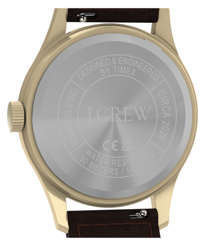 Timex Timex MK1 for J.Crew 36mm Leather Strap Watch