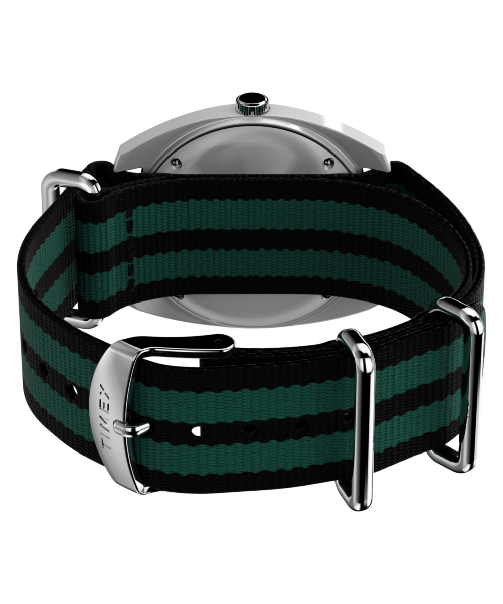Timex Q Timex 1975 Enigma 37mm Fabric Strap Watch