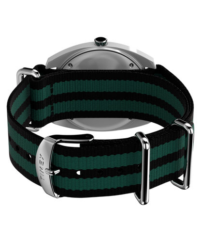 Timex Q Timex 1975 Enigma 37mm Fabric Strap Watch
